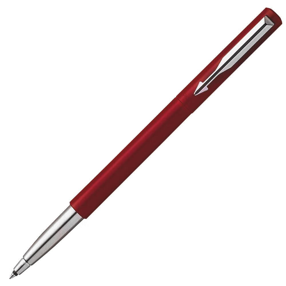 派克(parker) 派克威雅红色胶杆宝珠笔 派克签字笔 办公商务送