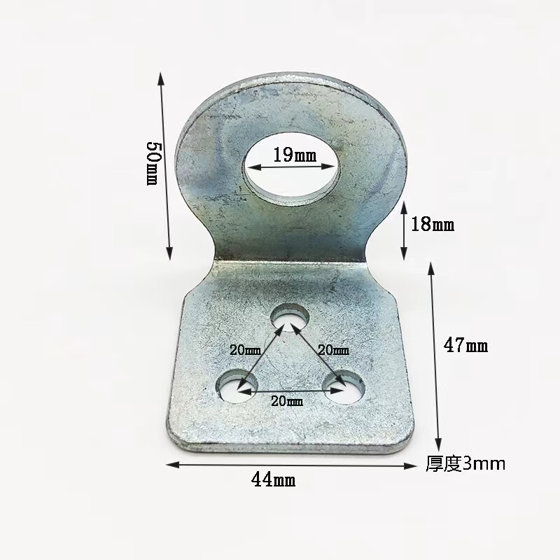 锐酬门鼻子锁扣农村大门锁扣铁镀锌门锁扣加厚款铁门木门大门门扣门鼻
