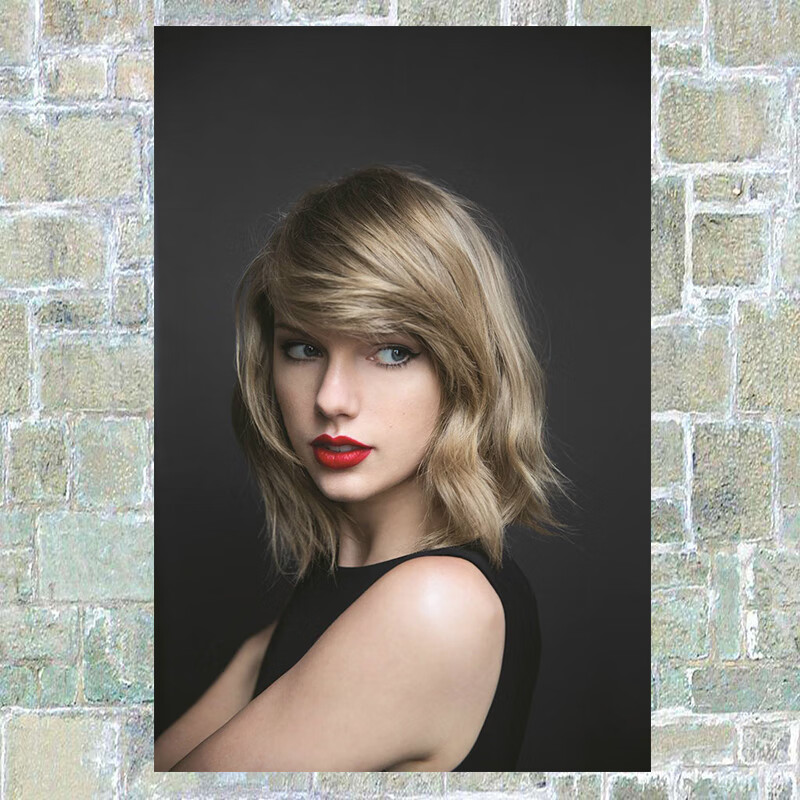 狼天影 泰勒斯威夫特海报taylorswift霉霉墙贴纸宿舍写真大照片墙画可
