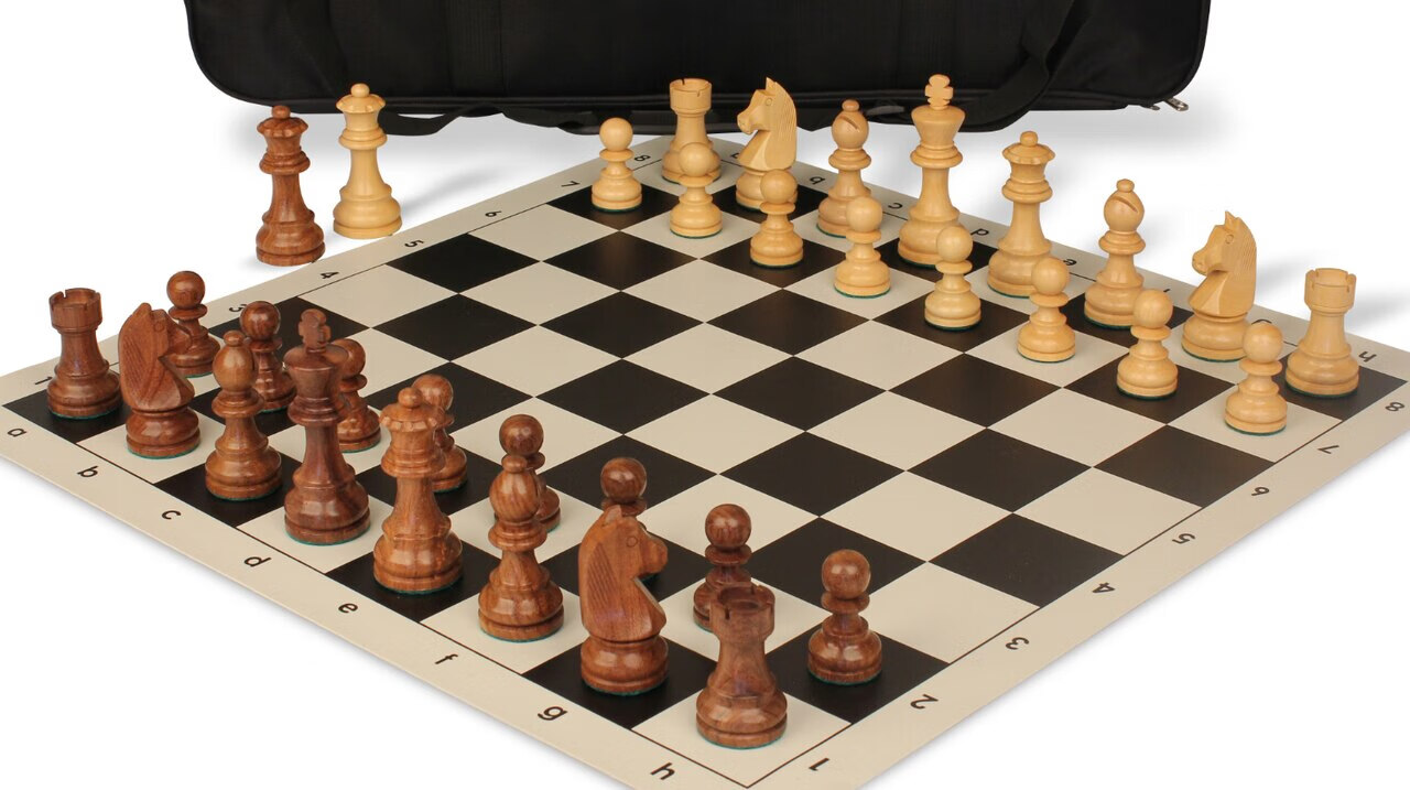 国际象棋 比赛实木棋具国际棋联斯汤顿日耳曼骑士 棋子