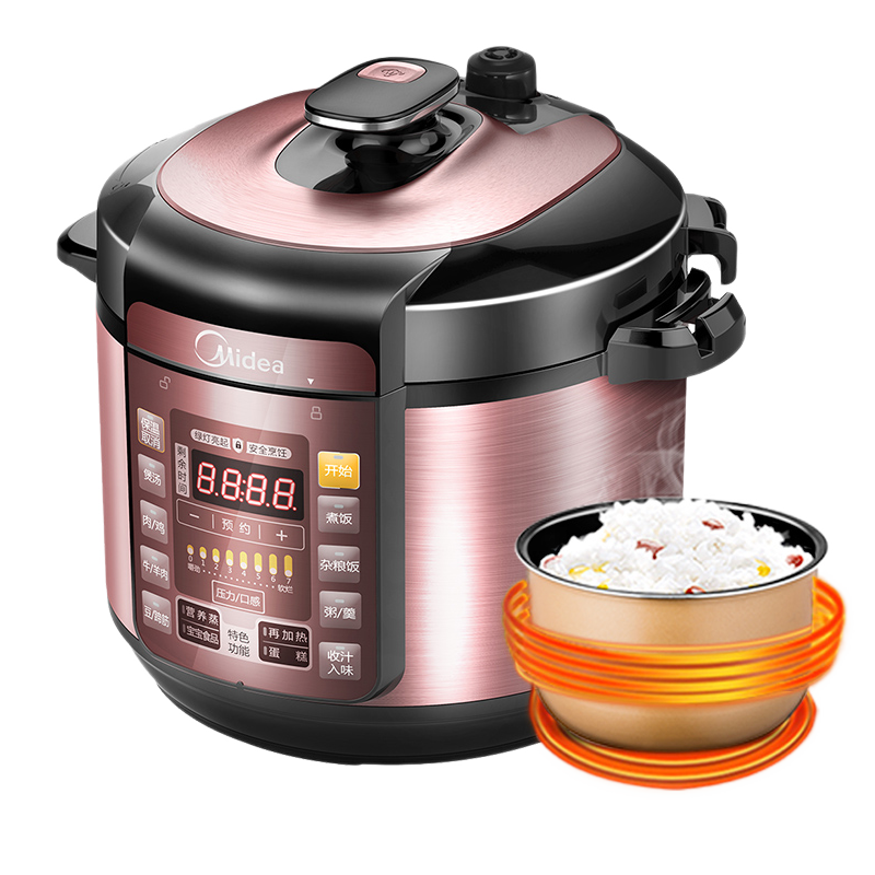 ģMidea ѹѹô๦ܶʱԤԼѹ緹ҵ緹 С2-3-5-8  5L -4-10 5L 177.65Ԫ()