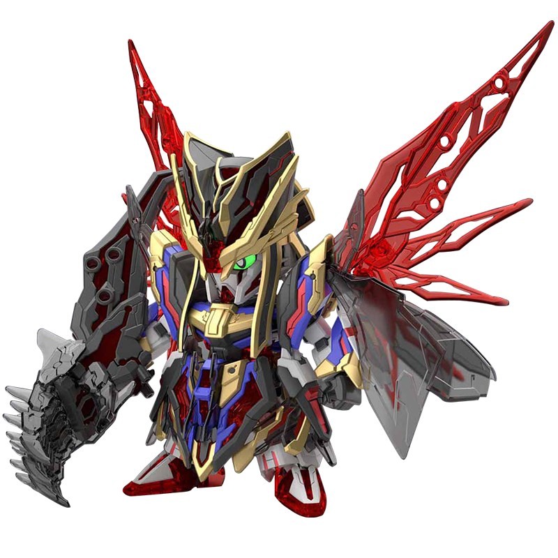 万代(bandai) sd 高达三国创杰传2 拼装模型玩具 8cm sd24 司马懿命运