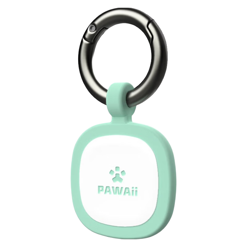 PAWAII怡爪狗牌定制寵物名牌吊牌貓咪掛牌身份牌定位狗狗防丟牌 綠色寵物吊牌