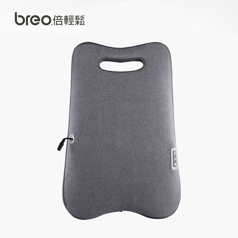 倍轻松（breo）揉锤腰部按摩器 家居办公车载 背部肩部腰椎多功能 按摩靠垫 肖战代言款 节日礼物