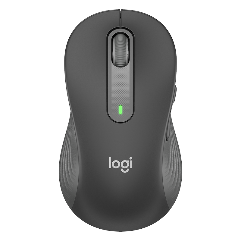 羅技（Logitech）M650 M無(wú)線(xiàn)藍牙鼠標 靜音鼠標 辦公家用鼠標 Logi Bolt USB接收器 中小手型 黑色 商用版