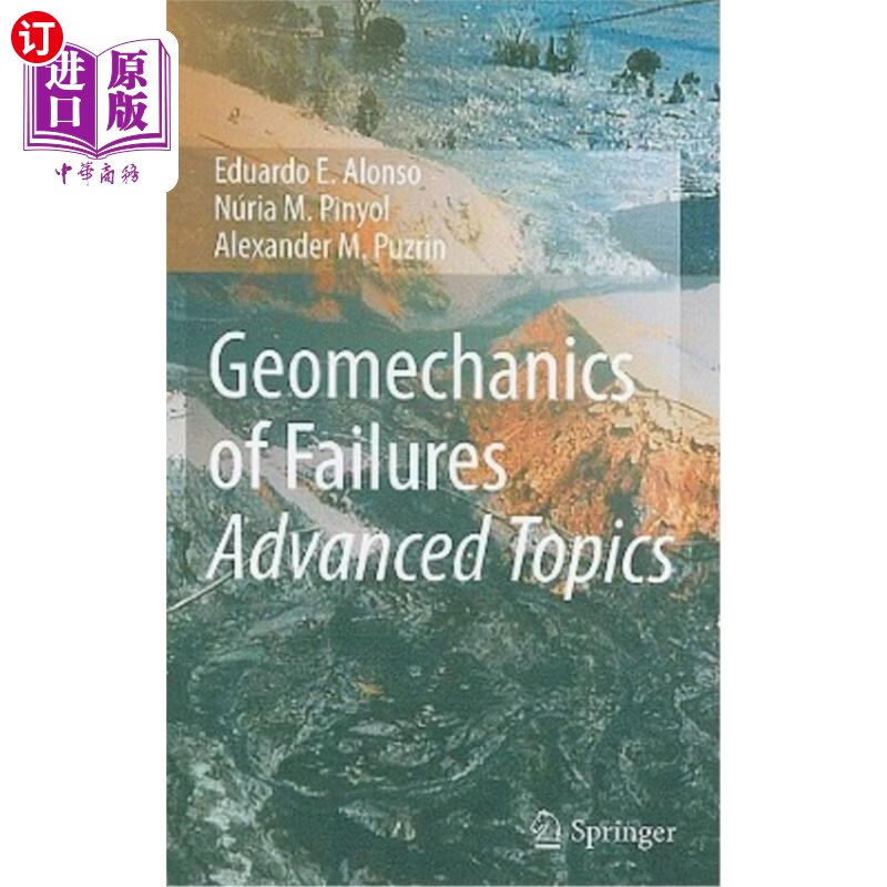 海外直订geomechanics of failures: advanced topics 失败的地质力学