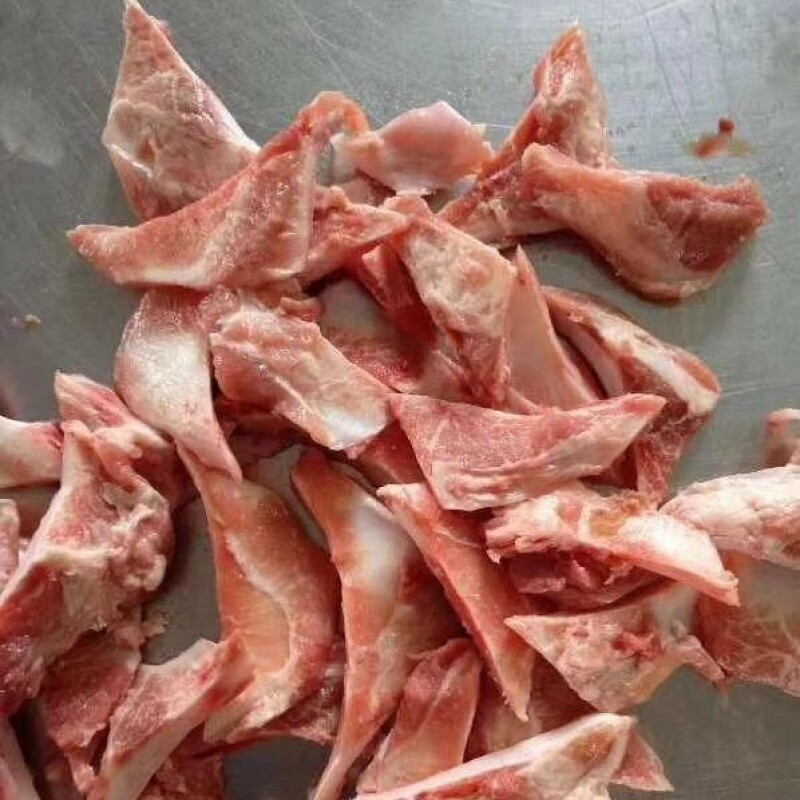 新鲜月牙骨农家土猪肉猪脆骨月亮骨猪脆骨猪肉补钙烧烤 二级4斤猪月牙