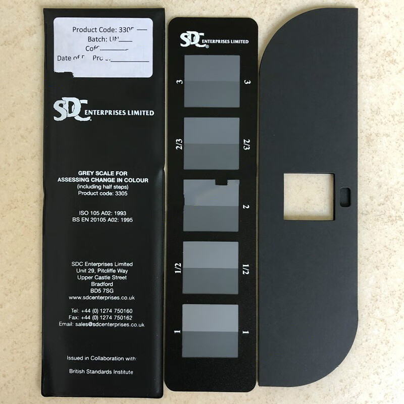 标准变色灰卡sdc变褪灰色标iso105灰卡原装灰卡