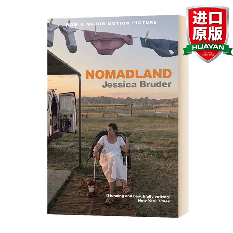 nomadland 英文原版 无依之地 杰西卡·布鲁德纪实文学 奥斯卡获奖