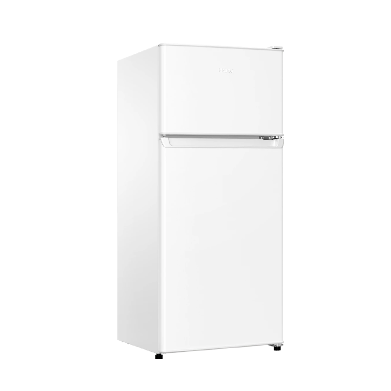 海尔（Haier）冰箱小型123升家用家电超薄节能迷你智能新能效电冰箱 123升两门节能 黑金净化