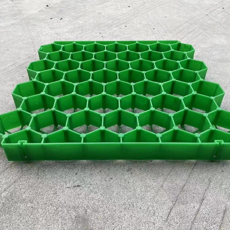 植草格庭院绿化停车场消防通道草坪砖园林草坪 鲜绿色 全新料50cm*