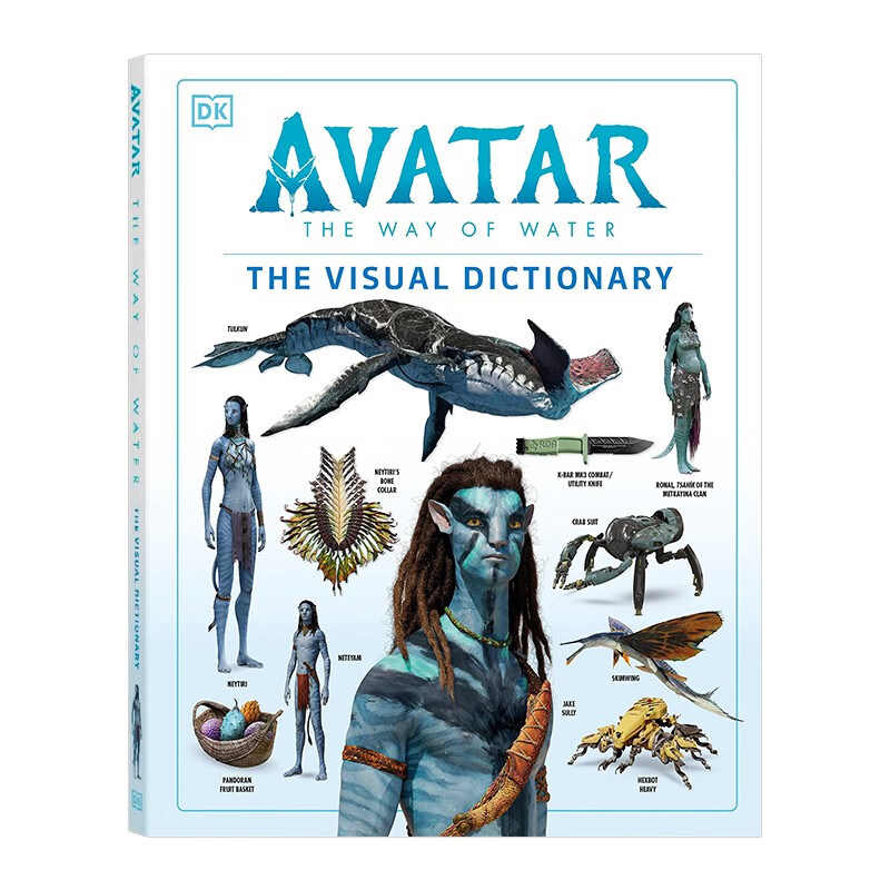 dk 阿凡达2水之道图鉴百科视觉图解 英文原版 avatar the way of