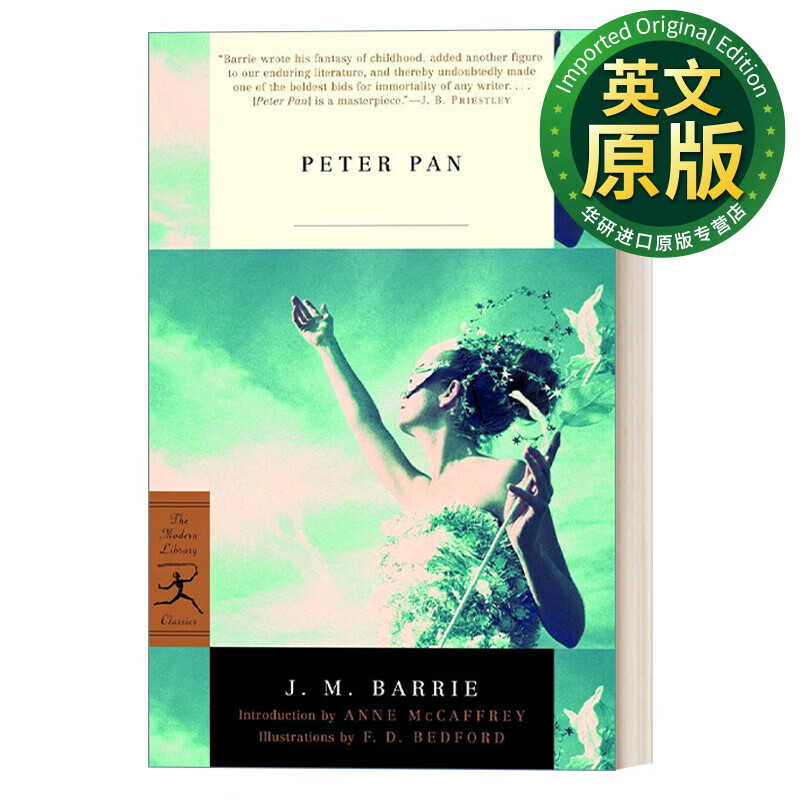 彼得潘 英文原版 peter pan (modern library classics) j. m.
