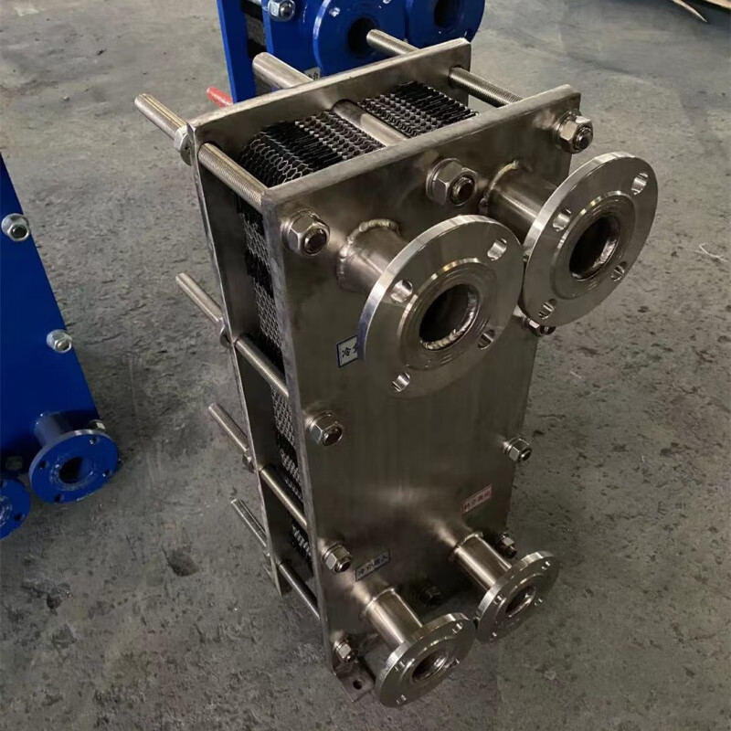 惠利得板式换热器过水冷热304不锈钢工业锅炉供暖气蒸汽油水热水交换