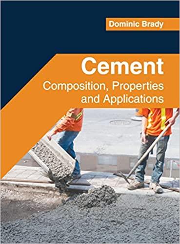 预订cement: composition, properties and applications