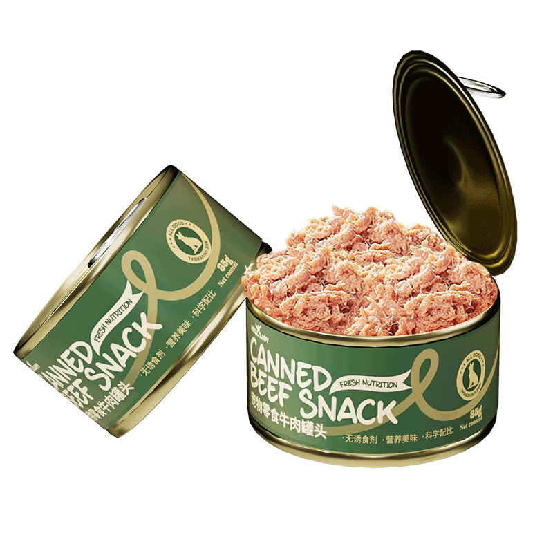 HELLOJOY狗罐头成犬幼犬狗零食 狗湿粮主食罐头85g