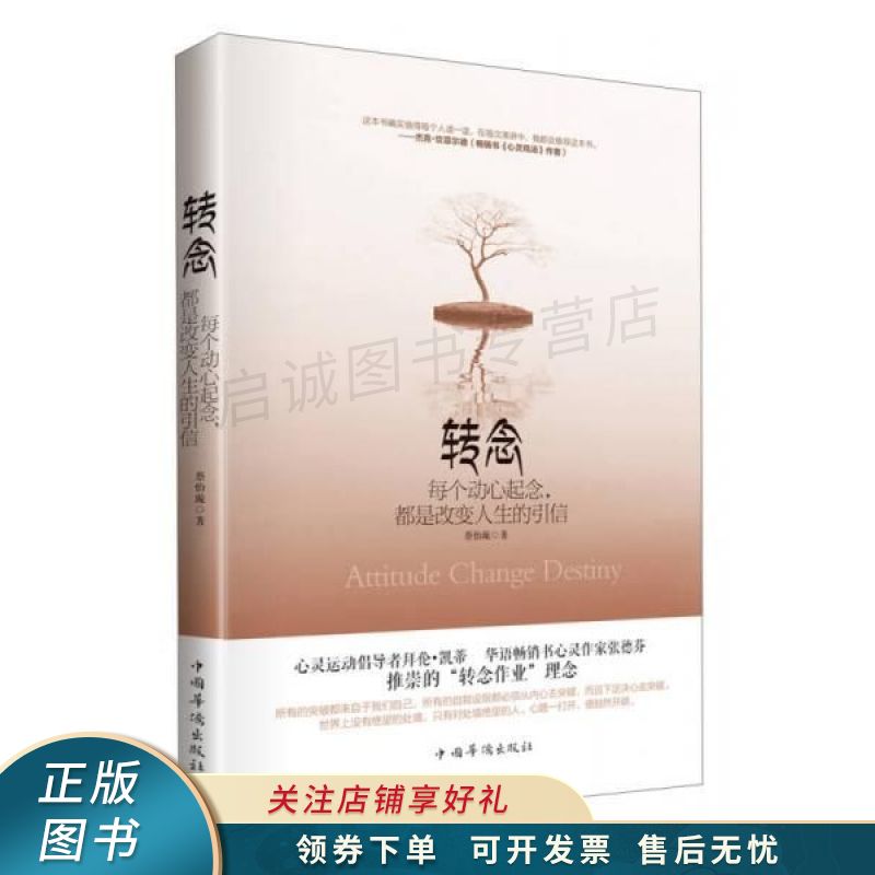 转念:每个起心动念,都是改变人生的引信 【稀缺图书,放心购买】