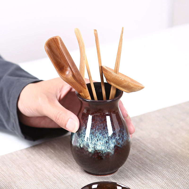 鼎器窑变金沙釉建盏钧窑陶瓷功夫茶具套装整套茶杯茶壶茶道茶艺泡