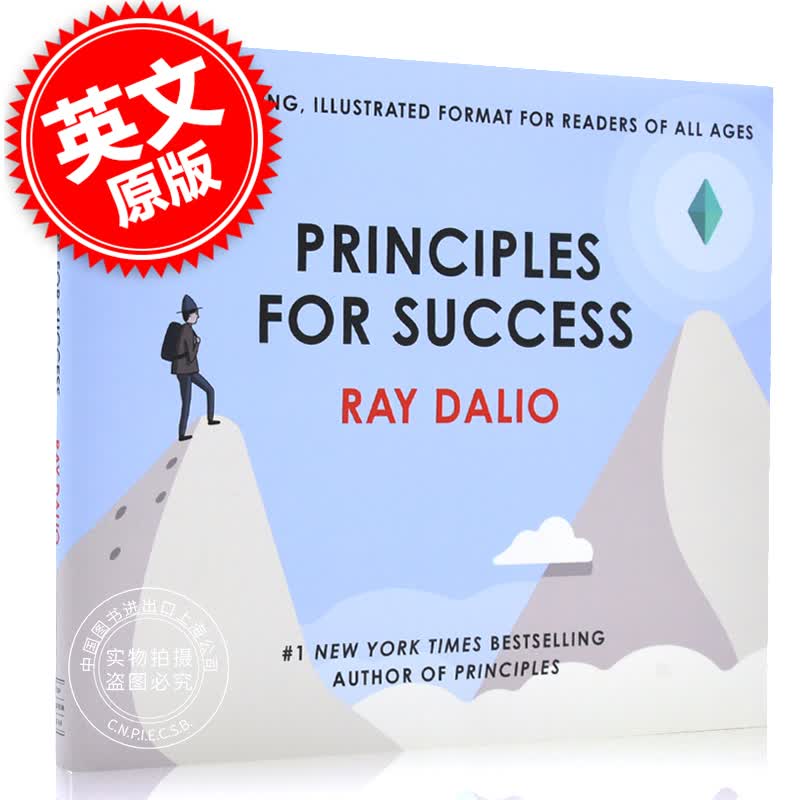 现货 英文原版Ray Dalio Principles for success 成功的原则