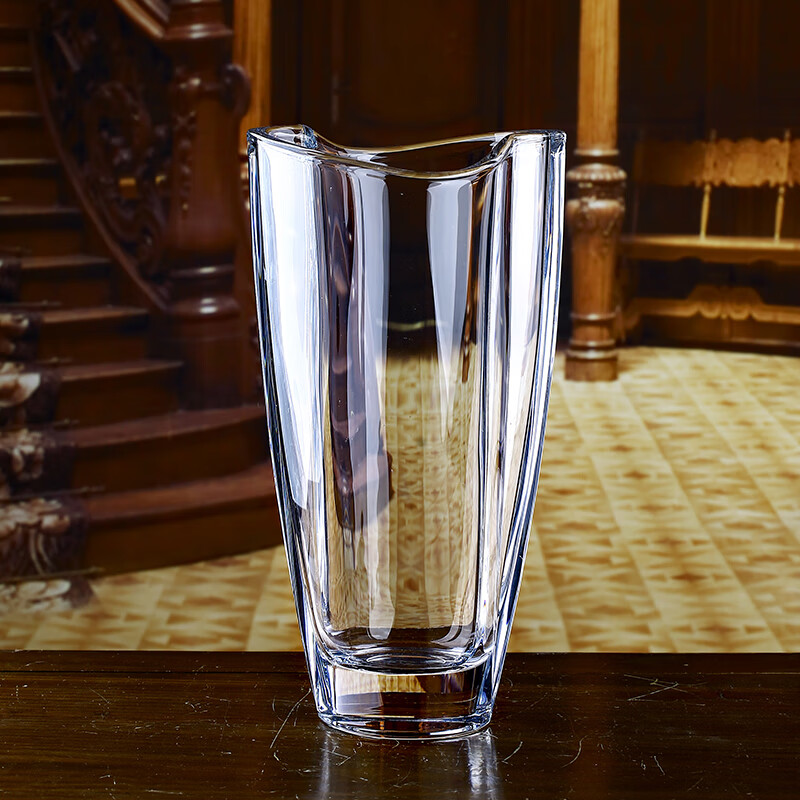 高斯(glass)捷克进口水晶花瓶 透明