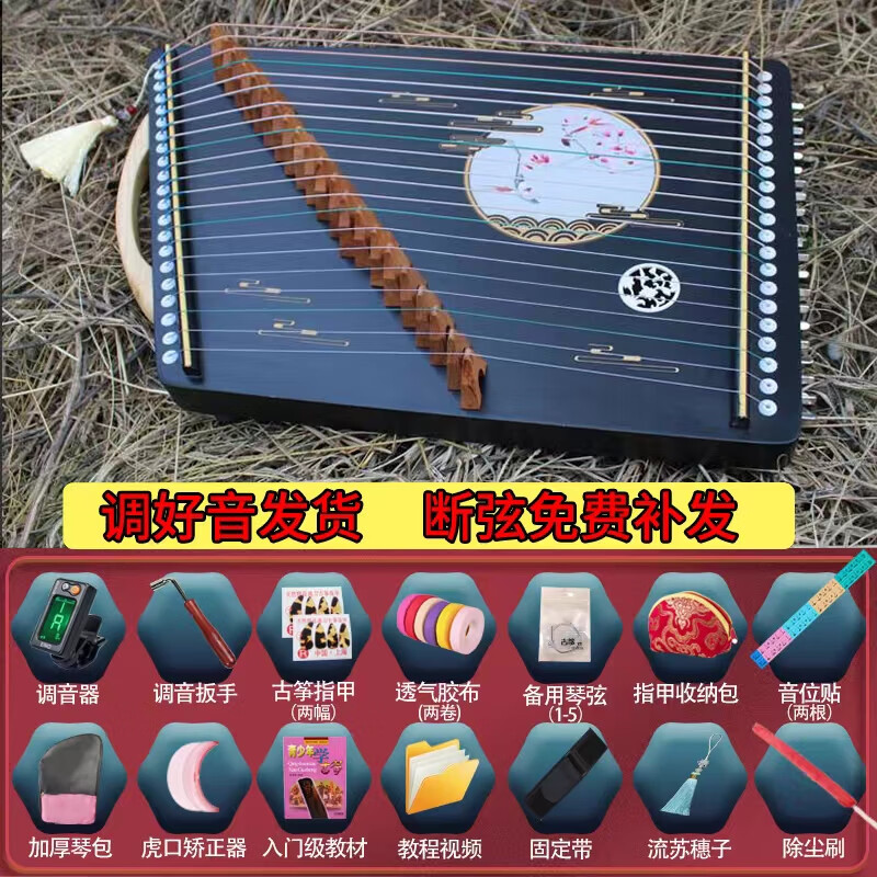 白龙吟 古筝练指器琴码版21弦手型指法训练器便携迷你小古筝 21弦琴码版--花好月圆属于什么档次？