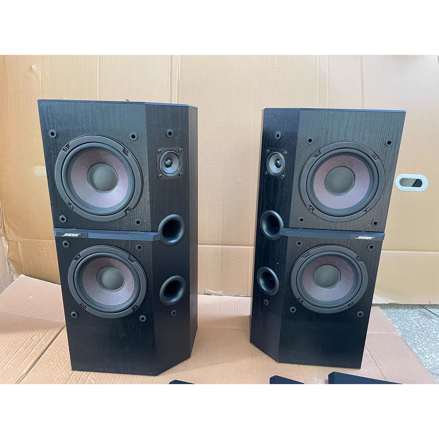 bose博士书架音箱4001 hifi音箱6.5寸喇叭 二手9成新