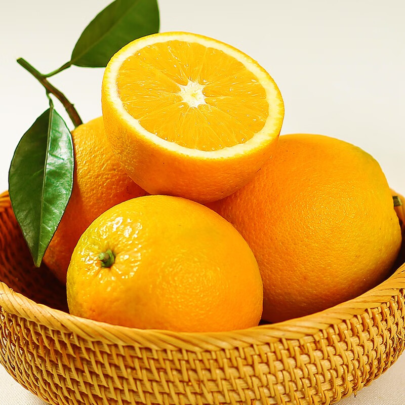 橙之味新鲜伦晚脐橙精品夏橙当季橙子水果产地直发多汁礼盒装节日