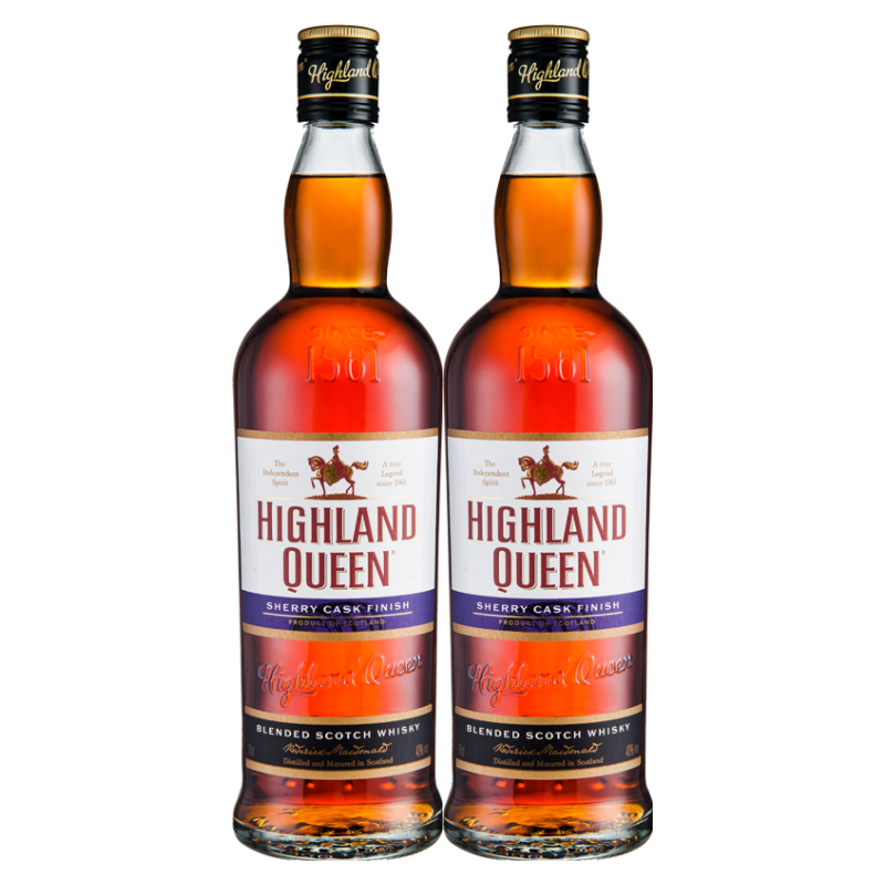 ߵŮHighland Queenո3ʿ Ӣ 700ml ѩͰ˫֧װ