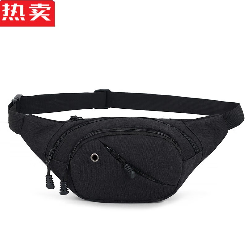 木兰旅户外工地防水耐磨男士腰包多用男士运动骑行胸包休闲多功能斜