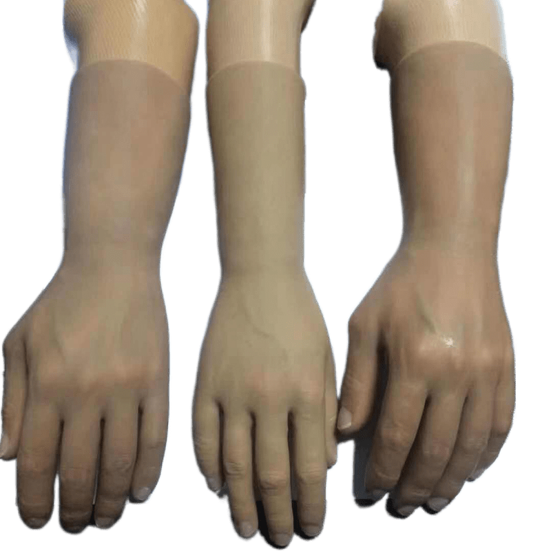 硅胶假肢前臂 前臂上臂接受腔美容手假肢手硅胶手假手义肢装饰手手