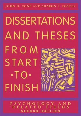 预订dissertation and theses from start to finish: ps