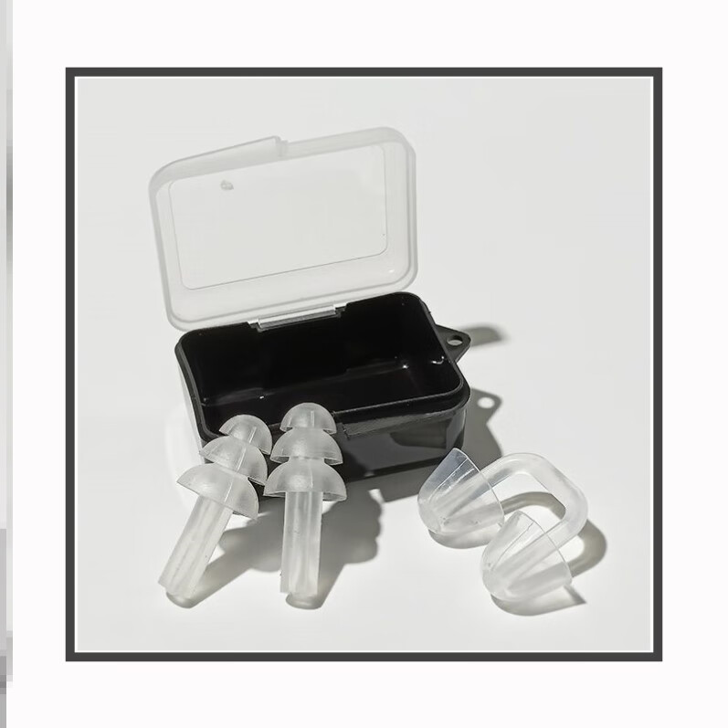 鼻罩防呛水神器儿童泳池防脱落装备硅胶鼻夹 都-成人游泳套装坷-鼻塞