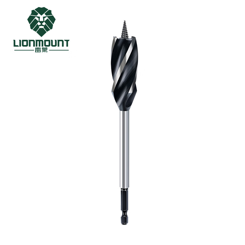 雷蒙 木工支罗钻加长木工钻头门锁抽屉开孔钻开孔器六角柄单根22mm