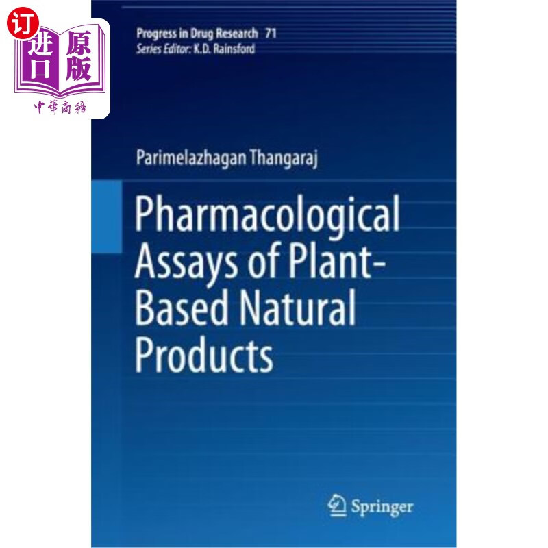 海外直订医药图书pharmacological assays of plant-based natural