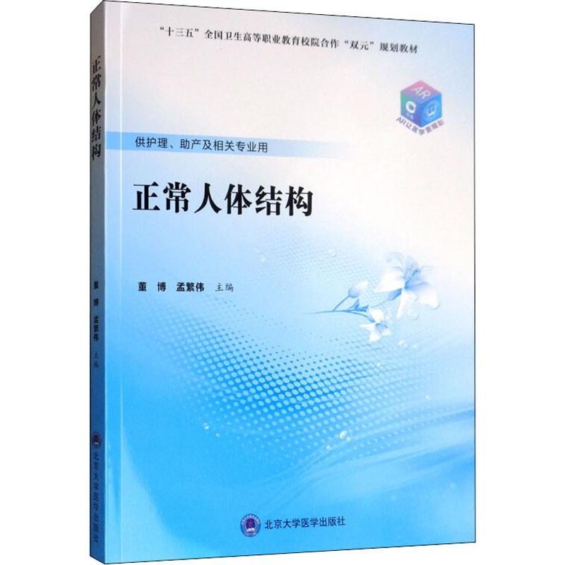 正常人体结构 9787565919893 董博 全新正版
