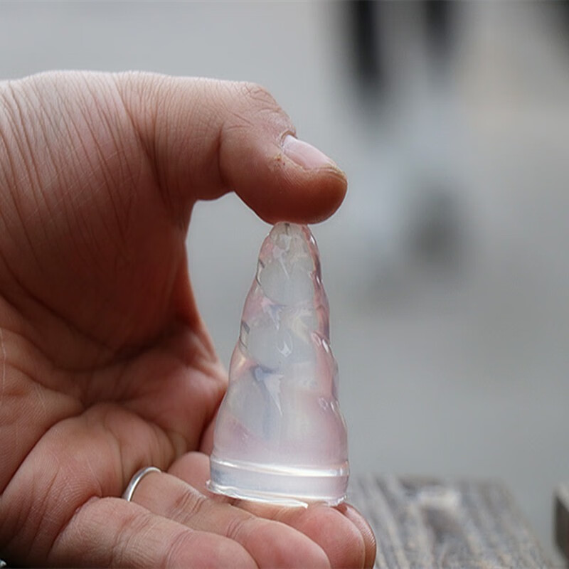 凛东情趣果冻服务用按摩螺旋尖角型的水晶之恋口娇果冻跳跳糖 10个