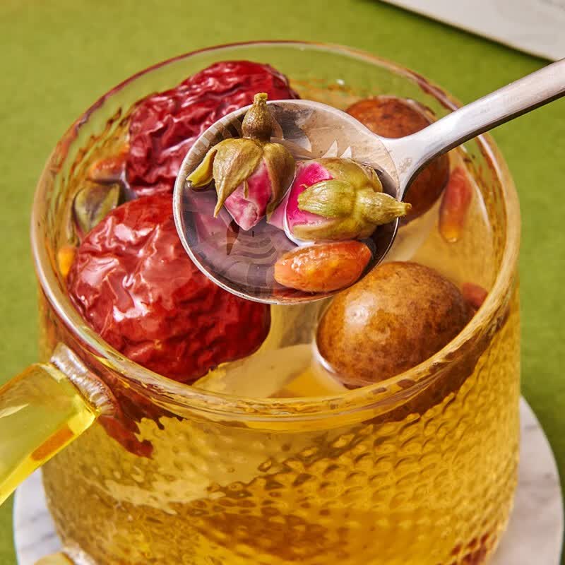 昆仑牧场养生滋补菊花八宝茶玫瑰八宝茶500g礼盒饮品送礼新旧包装随机 菊花八宝茶+玫瑰八宝茶 500g*2盒 (合计2盒)