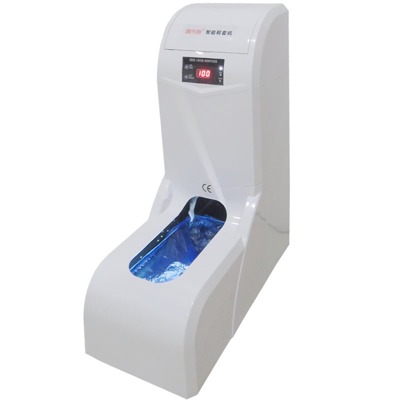 喜来客xz200b智能全自动鞋套机xz100a套鞋套机插电可加电池充电插电