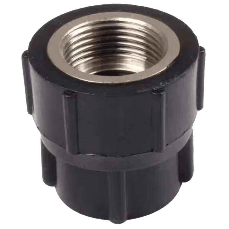 pe给水管承插式热熔内牙直接直通直接内丝直接 一个价 pe 20*4分