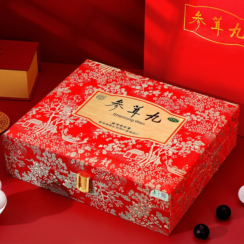 北京同仁堂 参茸丸 30丸 滋阴补肾 肾虚肾寒 腰膝酸痛 形体瘦弱 气血