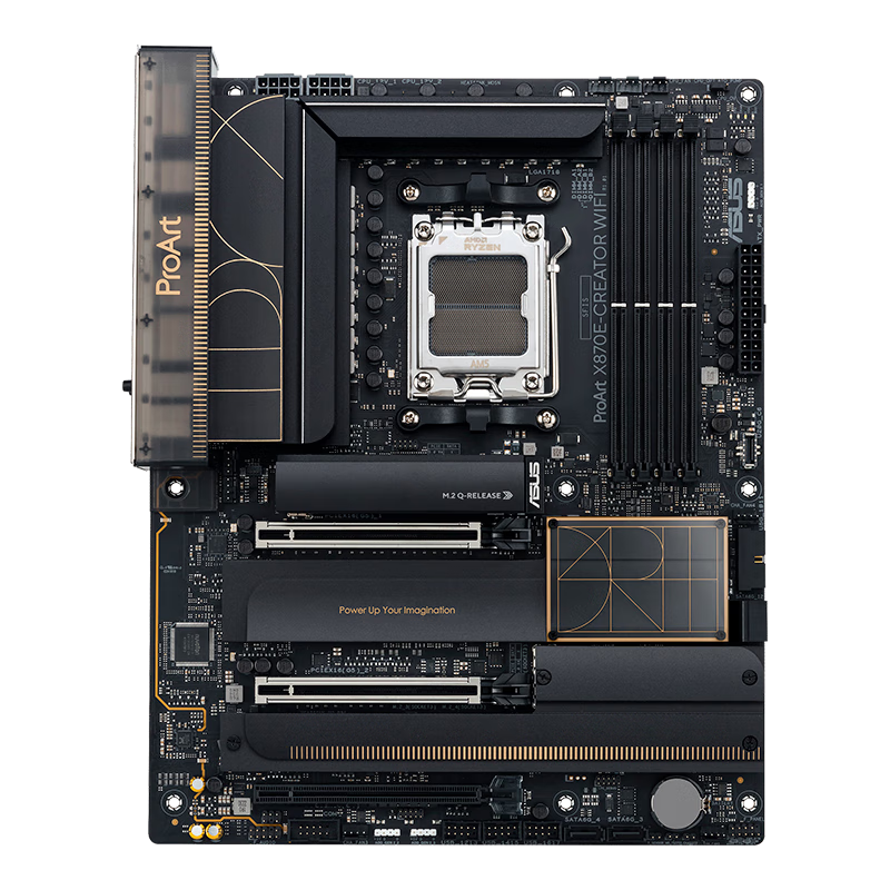 华硕（ASUS）PROART X870E-CREATOR WIFI创艺国度主板CPU套装支持 CPU 9900X/9950X (AMD X870/socket AM5) X870E-CREATOR W