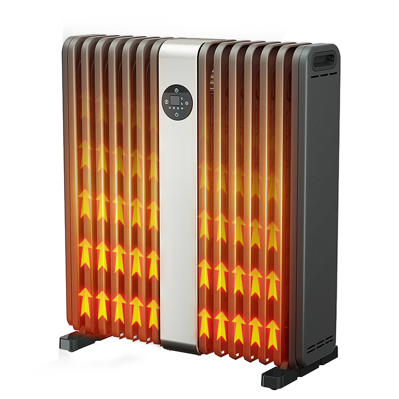 美的（Midea）【硬钢科技】取暖器/电暖器/电暖气家用/取暖炉/WIFI智能遥控加宽14片双擎取暖电热油汀HYX22TR