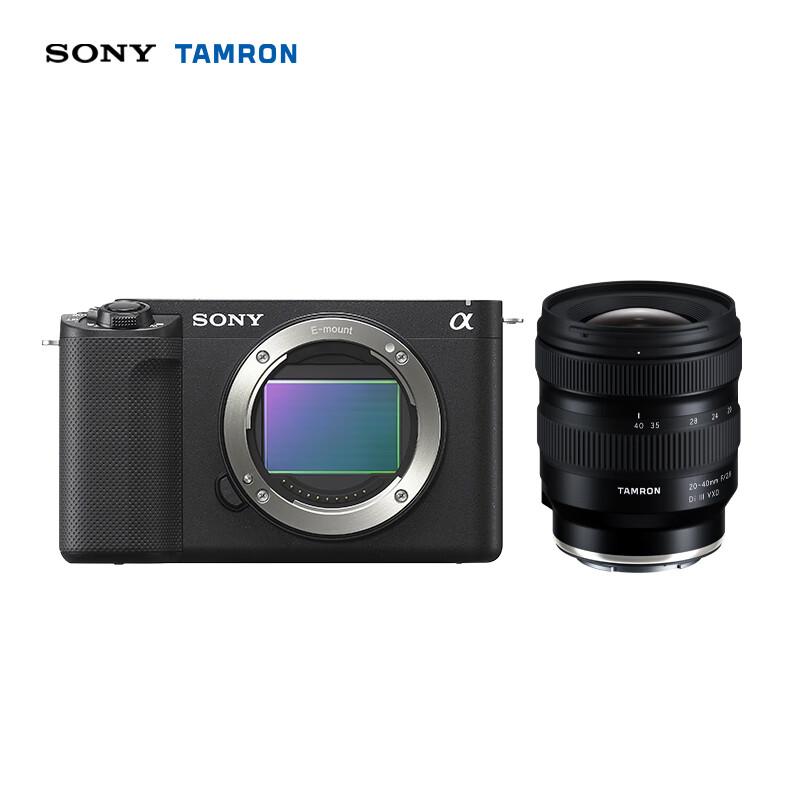 腾龙（Tamron) A062S 20-40mm F/2.8 Di III VXD大光圈标准变焦风光 视频 索尼ZVE1黑色套装