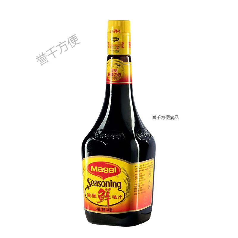 雀巢美极鲜味汁800ml 味极鲜酱油寿司刺身去腥提鲜酱汁凉拌菜蘸酱 800