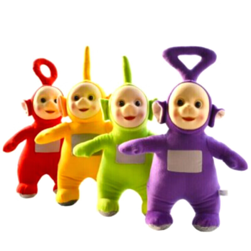 天线宝宝 毛绒玩具玩偶布娃娃大号公仔儿童可爱生日礼物4只一套 一套4只 25cm普通款