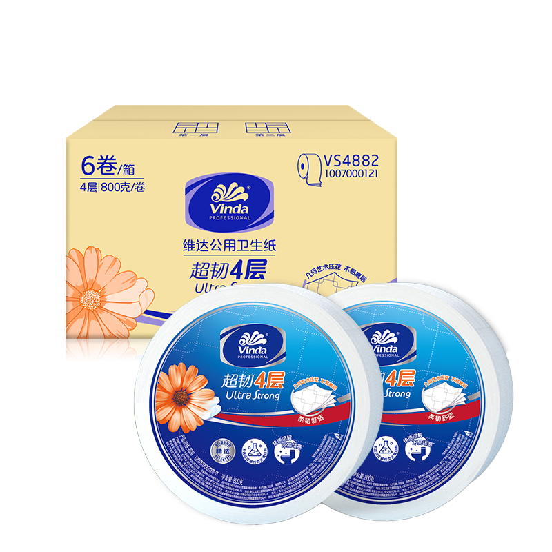 Vinda/ά�� ����800g ���̾�ֽ 4�� 6�� 77Ԫ