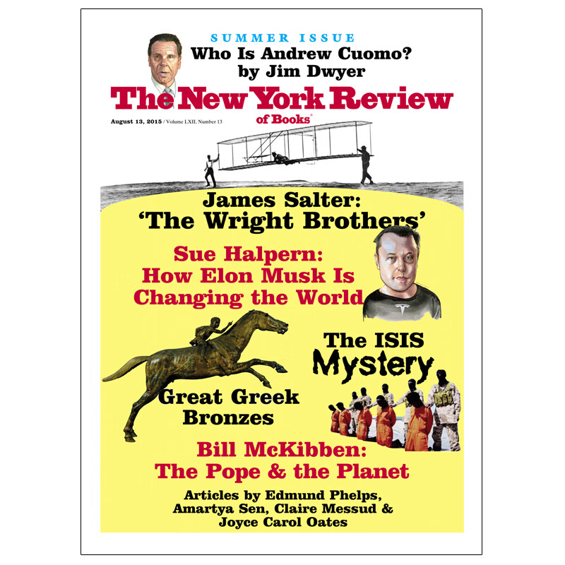 杂志订阅 new york review of books 纽约书评 美国英文 文学杂志 年