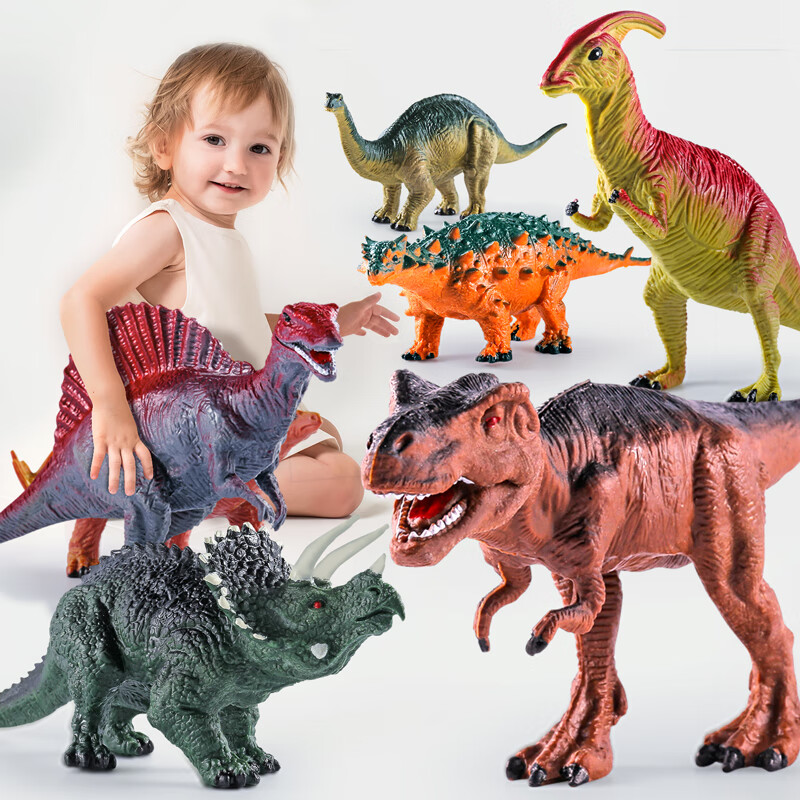 糖米 儿童恐龙玩具仿真野生动物早教认知侏罗纪霸王龙男孩3-6岁使用感如何?