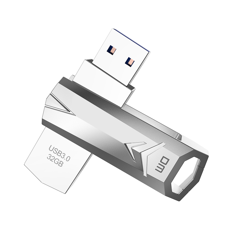 DM 大迈 合金系列 PD096 USB 3.0 闪存U盘 银色 32GB USB