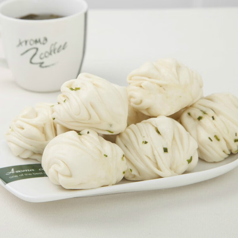 哺食旺三全快厨葱油花卷面点千层葱香小花卷馒头包子速冻半成品营养